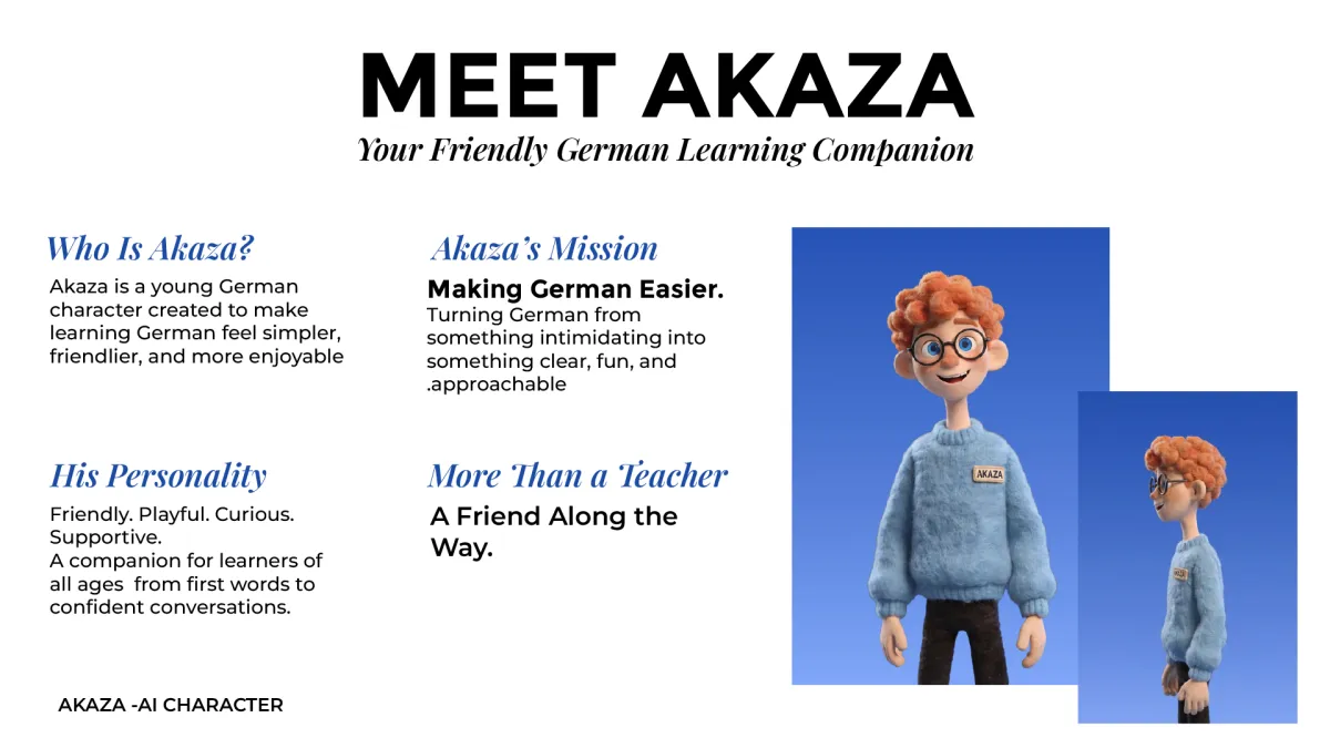 AKAZA Education Ai Character — 2